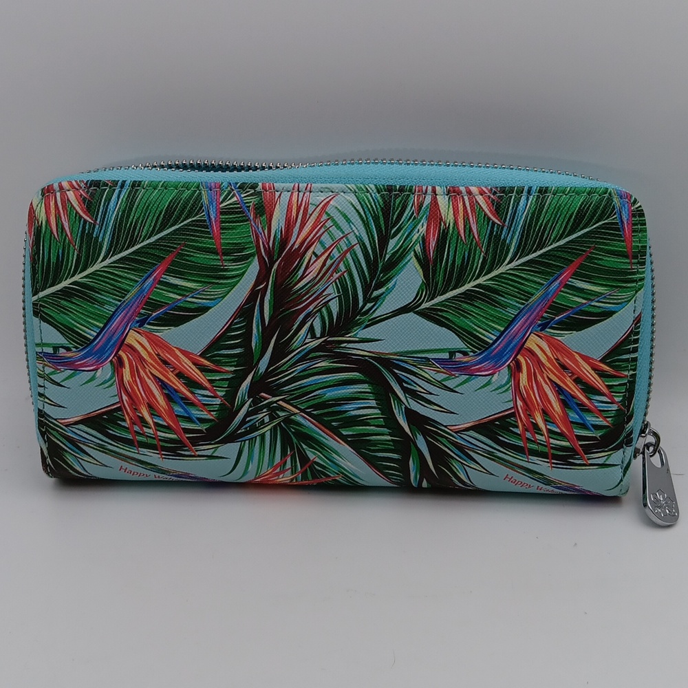 HAPPY WAHINE HAWAII CHLOE BIRD OF PARADISE  WALLET